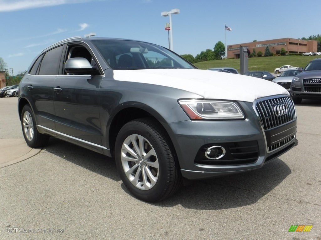 2016 Q5 2.0 TFSI Premium quattro - Monsoon Gray Metallic / Black photo #7