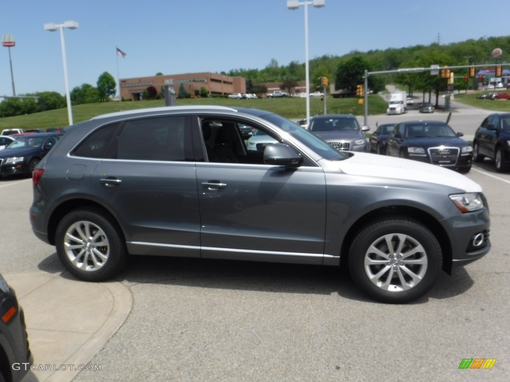 2016 Q5 2.0 TFSI Premium quattro - Monsoon Gray Metallic / Black photo #8