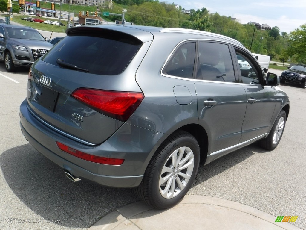 2016 Q5 2.0 TFSI Premium quattro - Monsoon Gray Metallic / Black photo #9