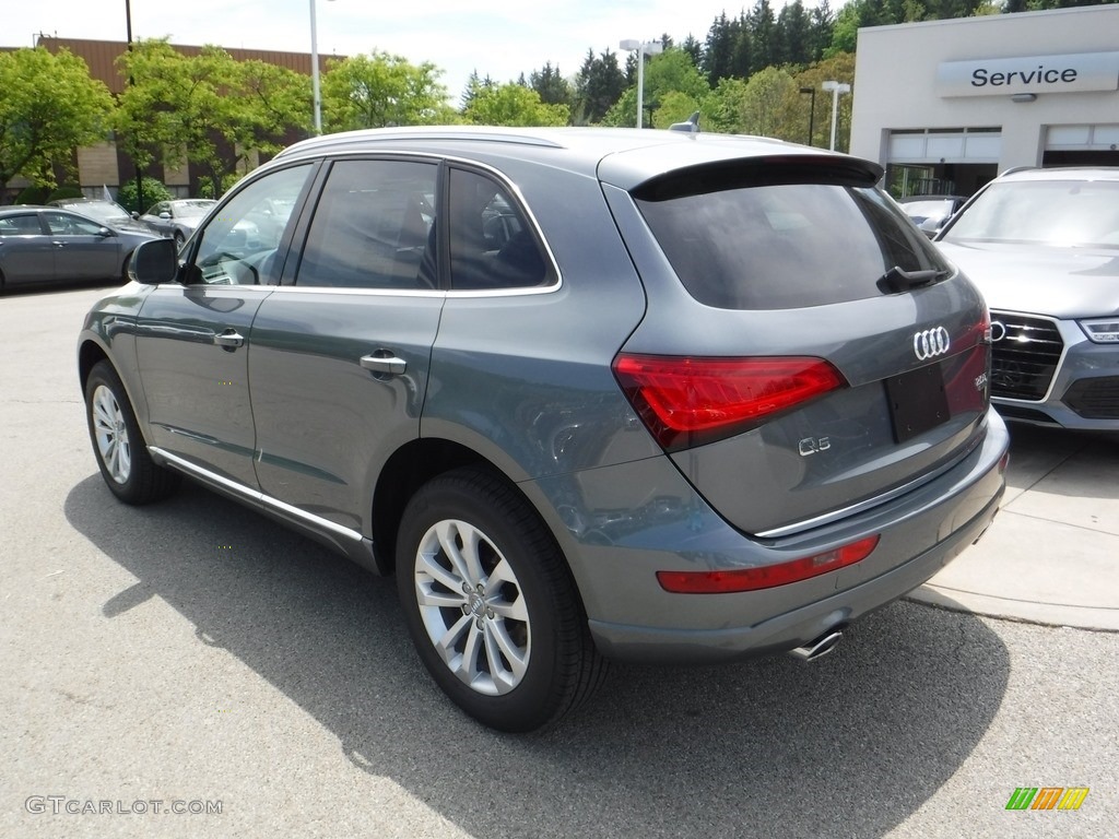 2016 Q5 2.0 TFSI Premium quattro - Monsoon Gray Metallic / Black photo #12