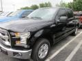 2016 Shadow Black Ford F150 XLT SuperCrew  photo #2