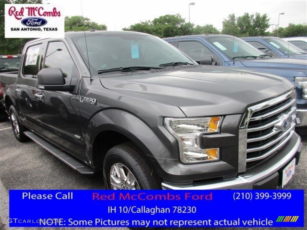 2016 F150 XLT SuperCrew - Magnetic / Medium Earth Gray photo #1