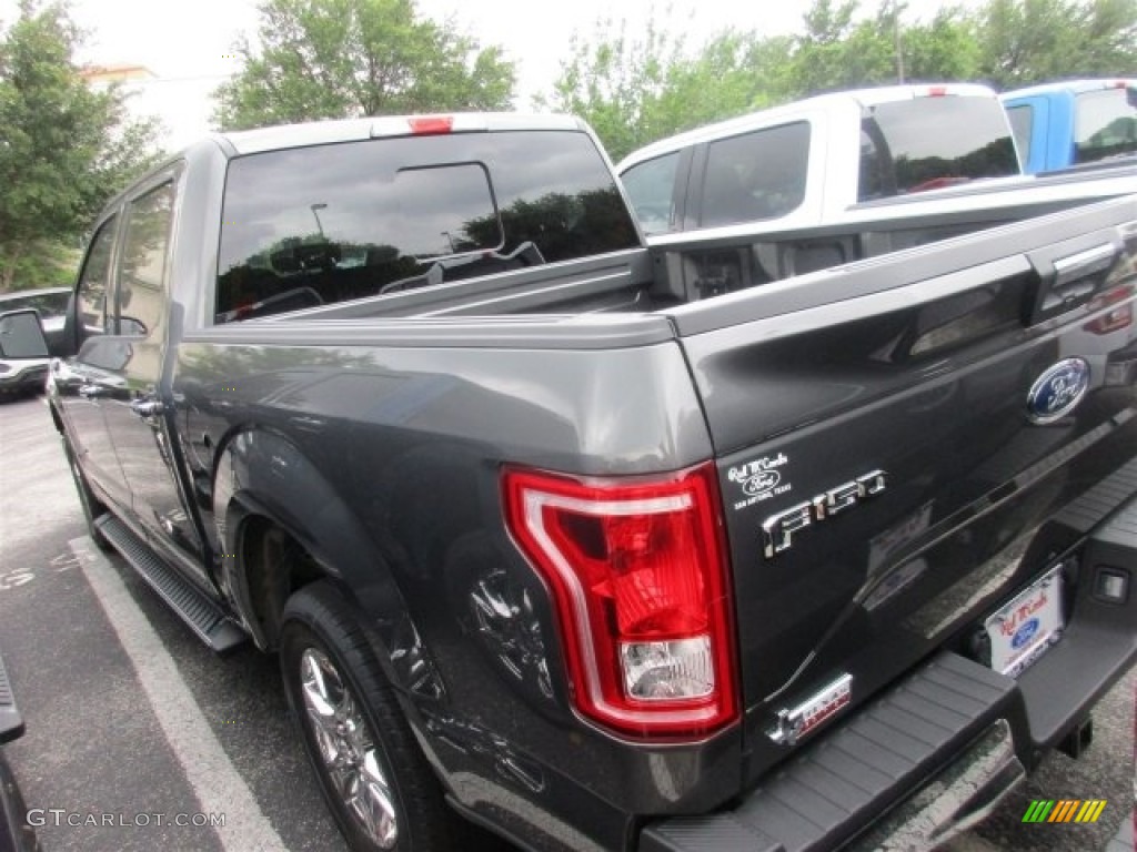 2016 F150 XLT SuperCrew - Magnetic / Medium Earth Gray photo #6