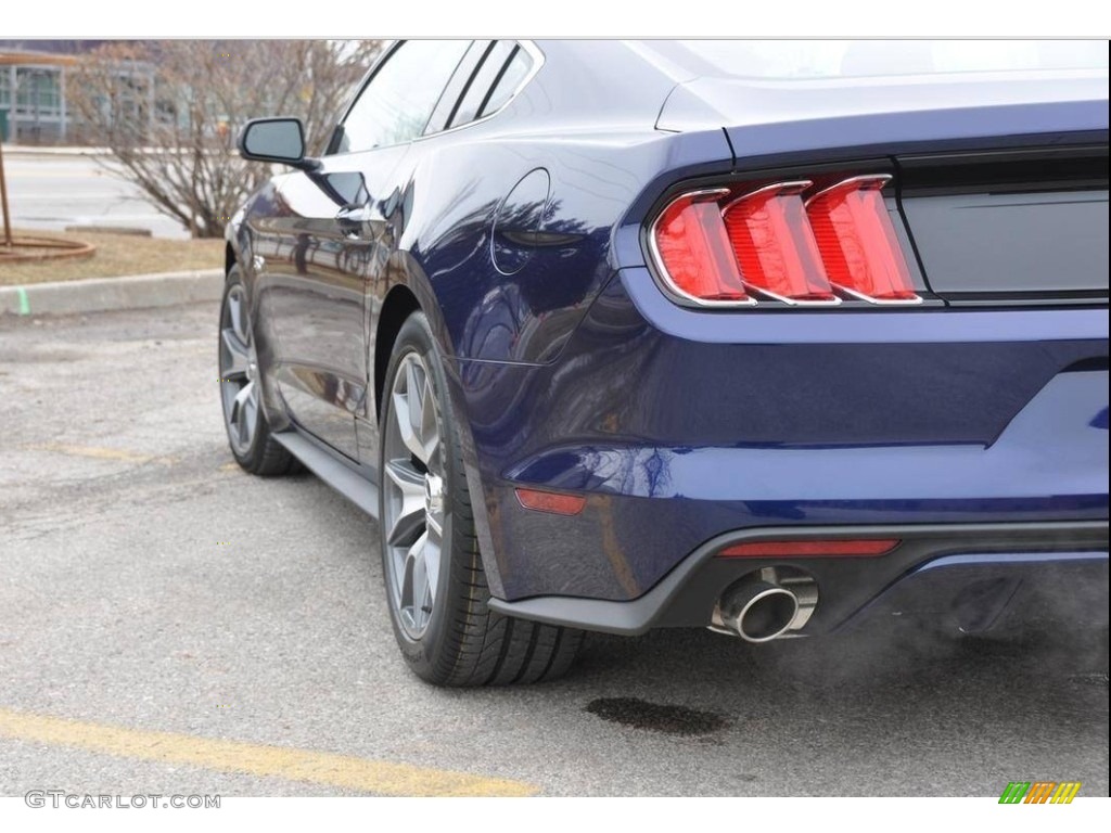 2015 Mustang 50th Anniversary GT Coupe - 50th Anniversary Kona Blue Metallic / 50th Anniversary Cashmere photo #5