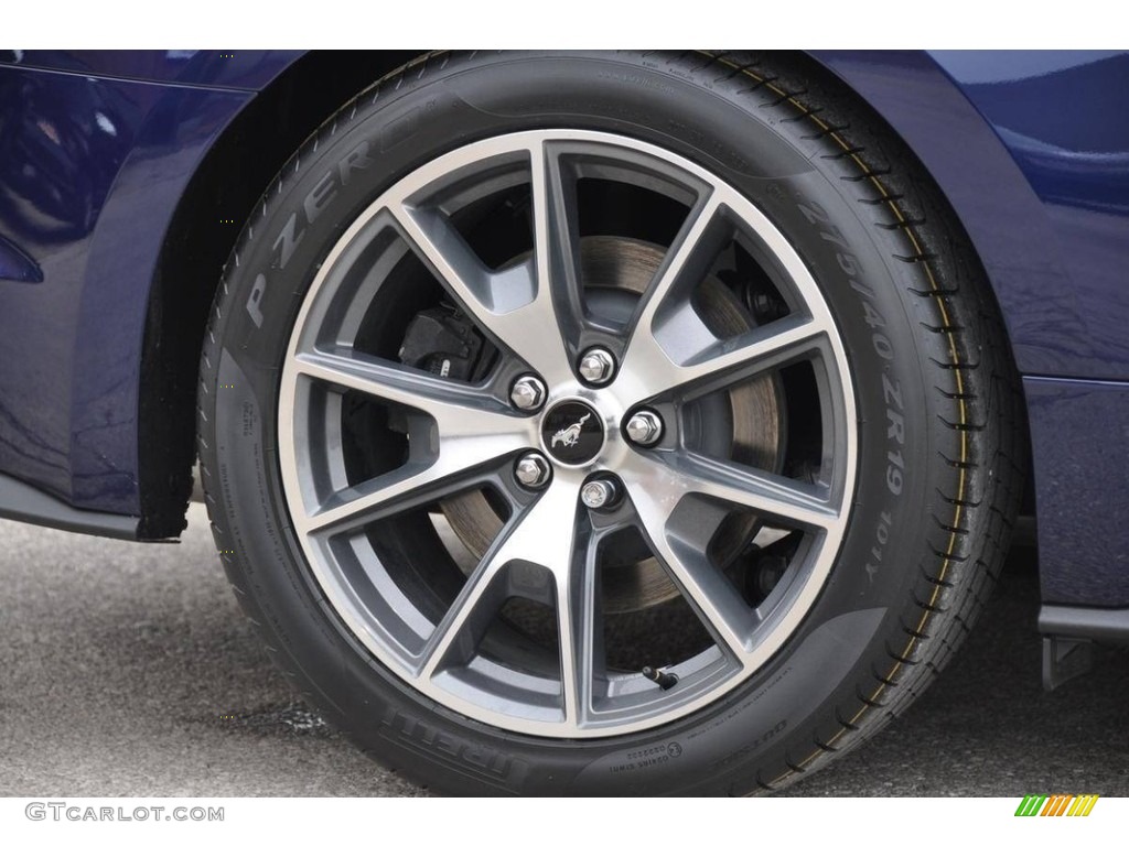 2015 Mustang 50th Anniversary GT Coupe - 50th Anniversary Kona Blue Metallic / 50th Anniversary Cashmere photo #30