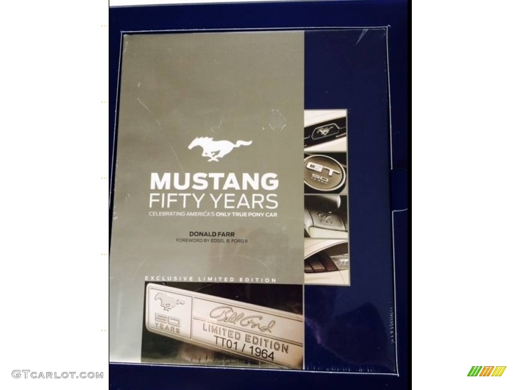 2015 Mustang 50th Anniversary GT Coupe - 50th Anniversary Kona Blue Metallic / 50th Anniversary Cashmere photo #32