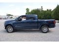 2016 Blue Jeans Ford F150 Lariat SuperCrew 4x4  photo #8