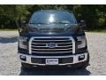 2016 Shadow Black Ford F150 XLT SuperCrew 4x4  photo #11