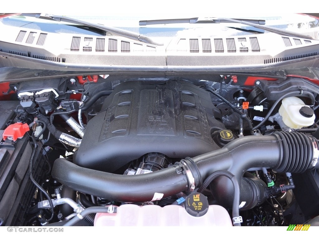 2016 F150 Lariat SuperCrew 4x4 - Ruby Red / Medium Light Camel photo #13