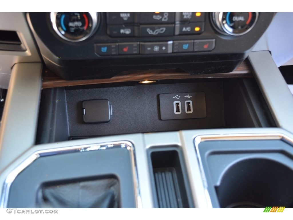 2016 F150 Lariat SuperCrew 4x4 - Ruby Red / Medium Light Camel photo #33
