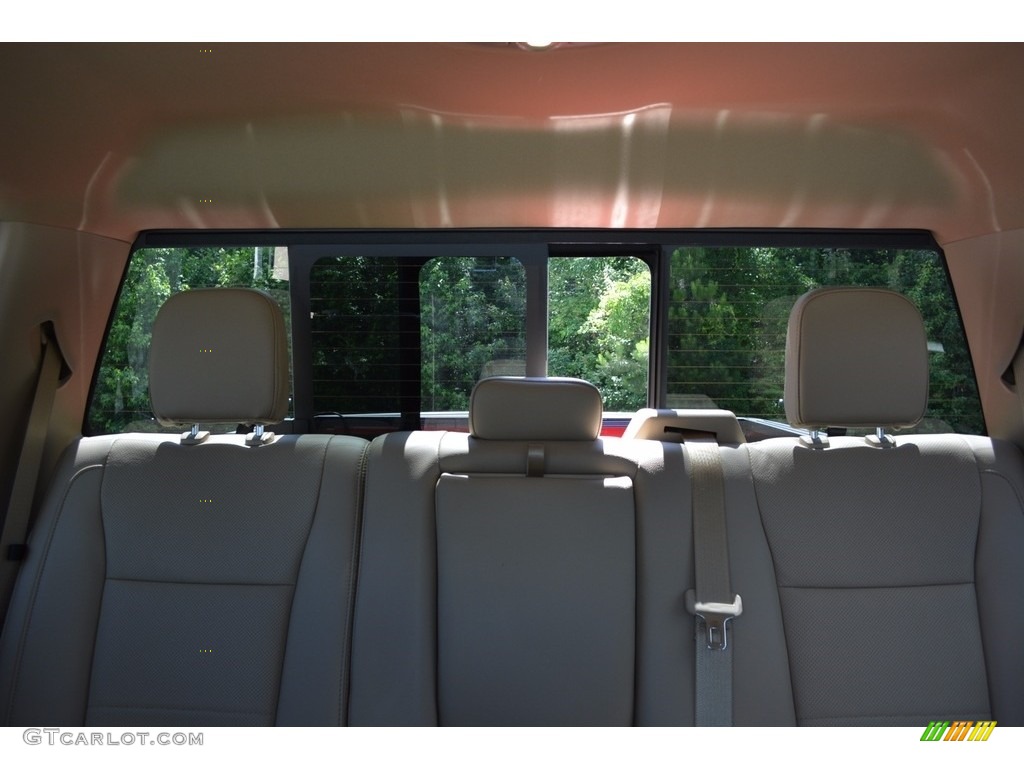 2016 F150 Lariat SuperCrew 4x4 - Ruby Red / Medium Light Camel photo #49
