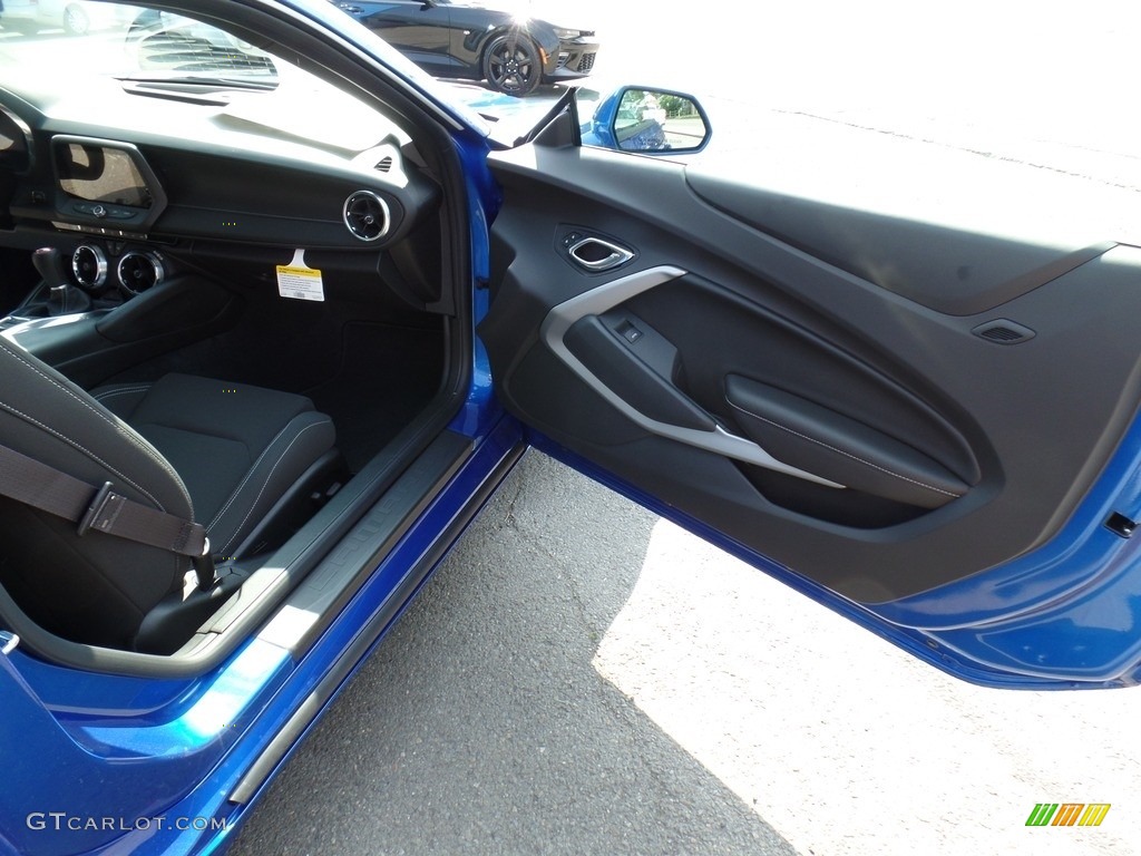 2016 Camaro SS Coupe - Hyper Blue Metallic / Jet Black photo #41
