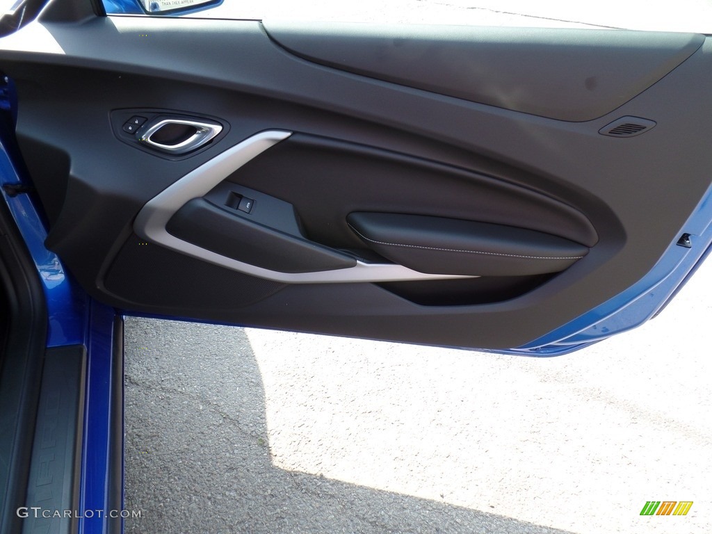 2016 Camaro SS Coupe - Hyper Blue Metallic / Jet Black photo #42