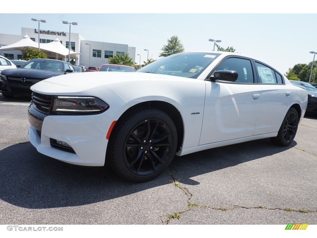 2016 Charger R/T - Bright White / Black photo #1