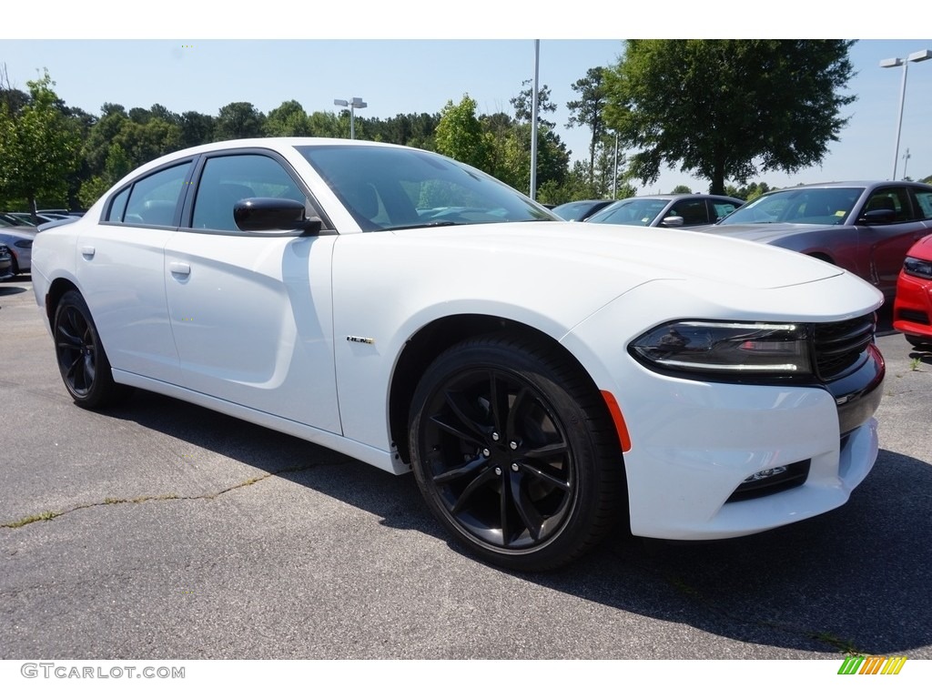 2016 Charger R/T - Bright White / Black photo #4