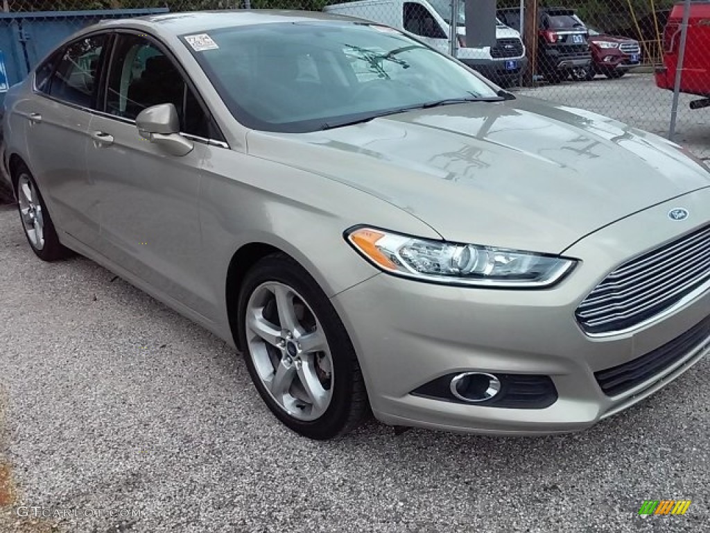 2016 Fusion SE - Tectonic Metallic / Charcoal Black photo #1