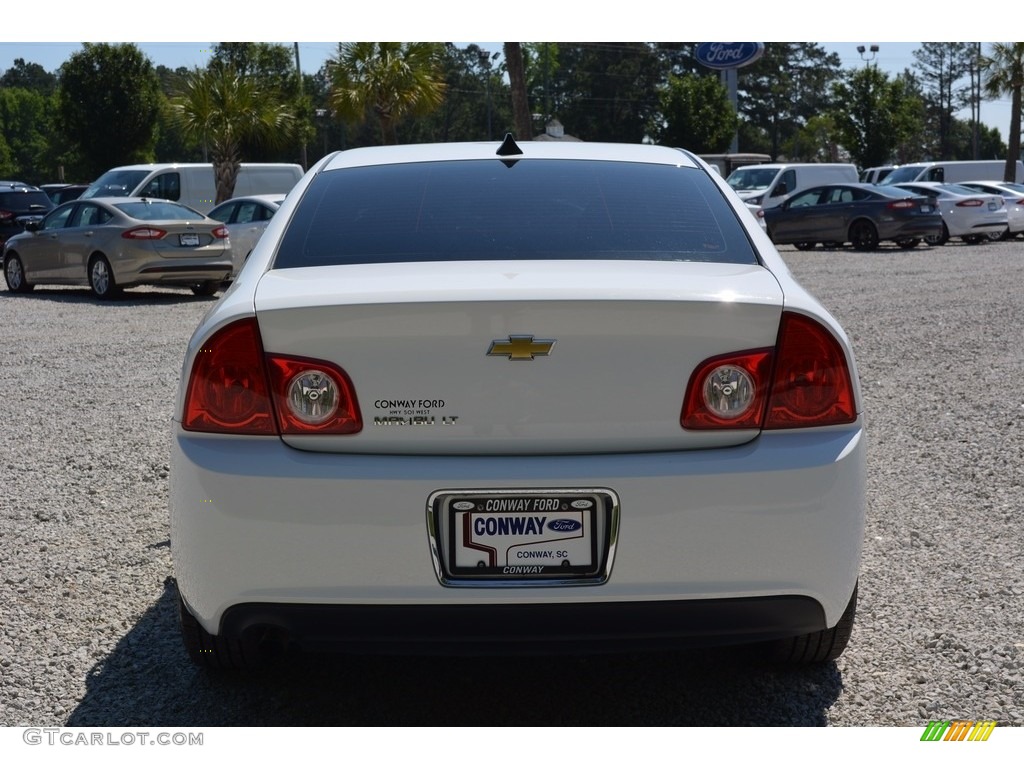 2012 Malibu LT - Summit White / Titanium photo #4