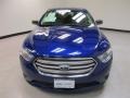 2014 Deep Impact Blue Ford Taurus SE  photo #2