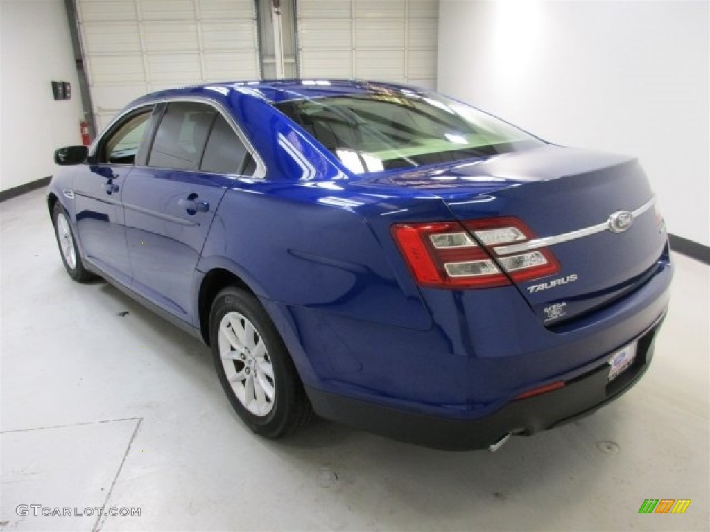 2014 Taurus SE - Deep Impact Blue / Dune photo #5