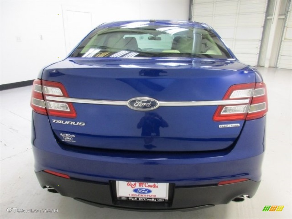 2014 Taurus SE - Deep Impact Blue / Dune photo #6