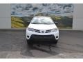 2013 Super White Toyota RAV4 LE AWD  photo #6