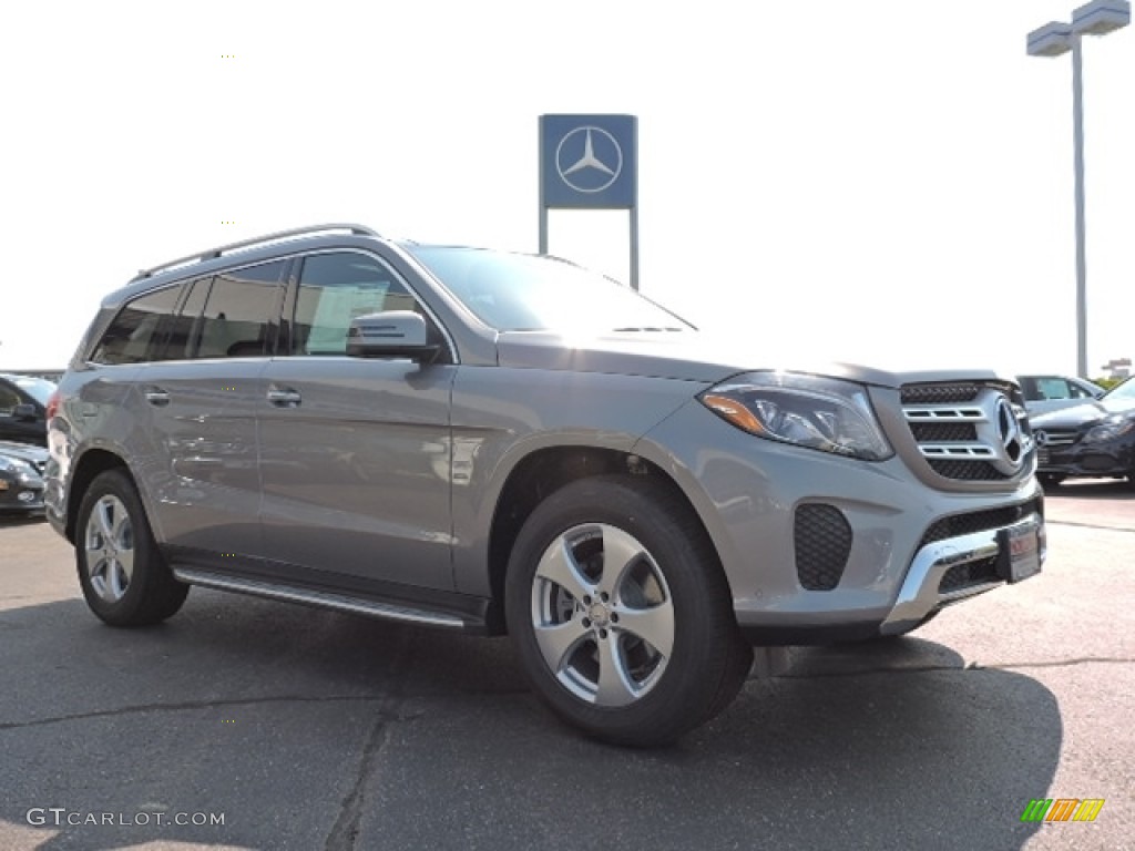 2017 GLS 450 4Matic - Paladium Silver Metallic / Black photo #3