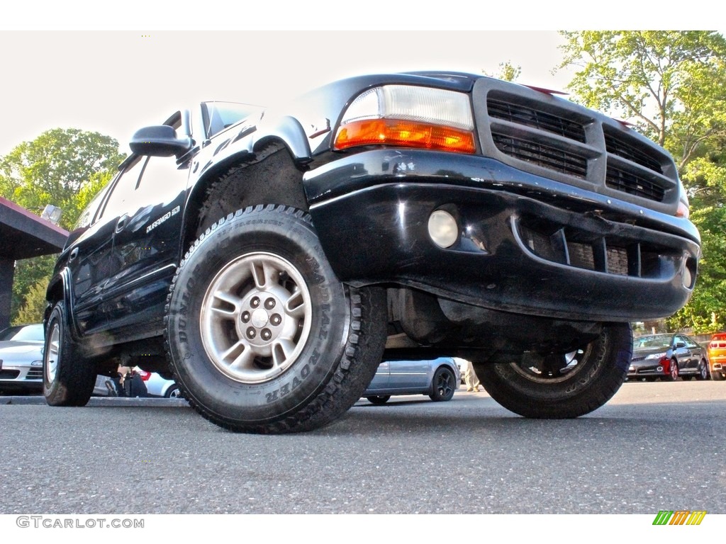 1999 Durango SLT 4x4 - Black / Agate photo #12