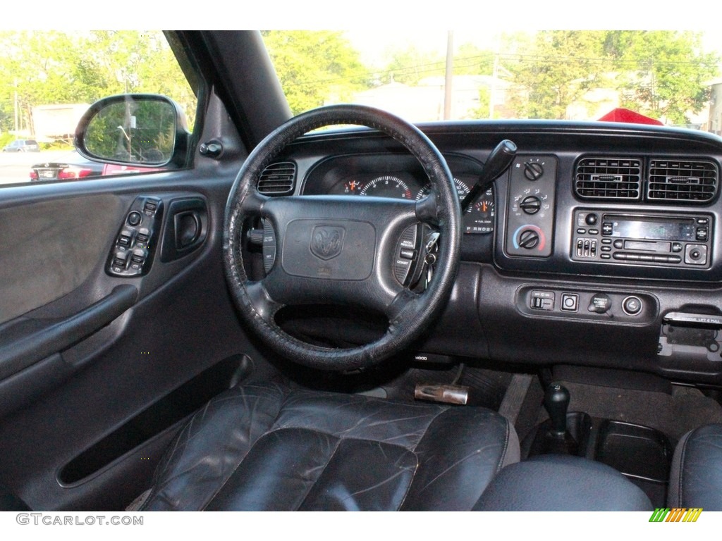 1999 Durango SLT 4x4 - Black / Agate photo #32