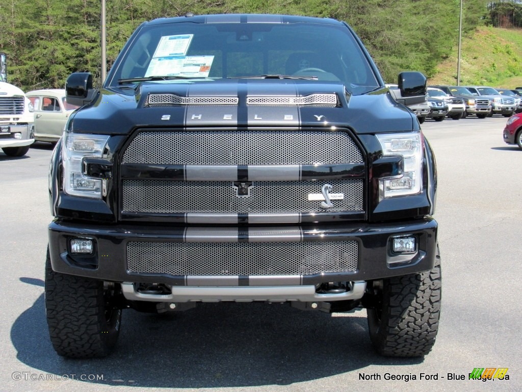 2016 F150 Shelby Cobra Edtion SuperCrew 4x4 - Shadow Black / Black photo #8
