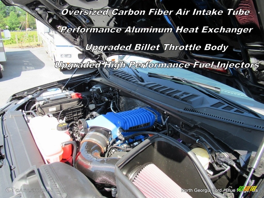 2016 F150 Shelby Cobra Edtion SuperCrew 4x4 - Shadow Black / Black photo #13