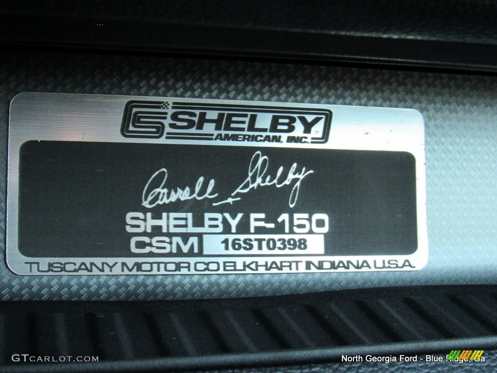 2016 F150 Shelby Cobra Edtion SuperCrew 4x4 - Shadow Black / Black photo #33
