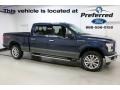 2016 Blue Jeans Ford F150 XLT SuperCrew 4x4  photo #1