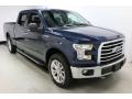 2016 Blue Jeans Ford F150 XLT SuperCrew 4x4  photo #3