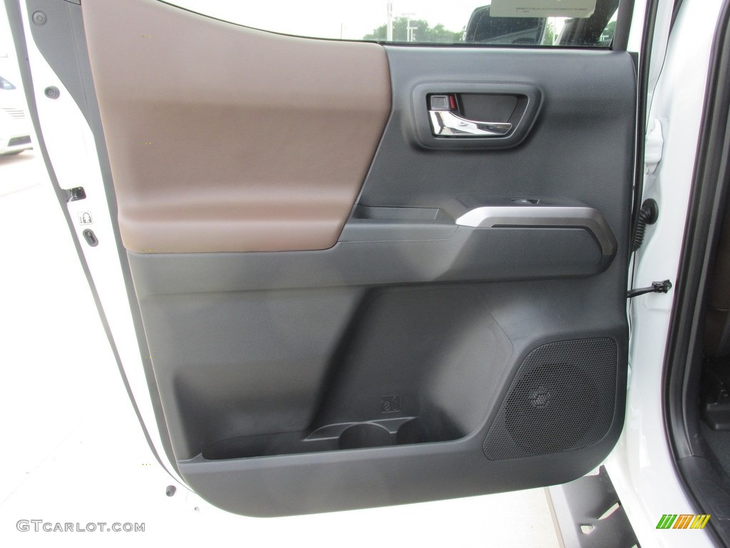 2016 Tacoma Limited Double Cab 4x4 - Super White / Limited Hickory photo #21