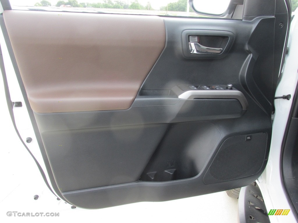 2016 Tacoma Limited Double Cab 4x4 - Super White / Limited Hickory photo #23