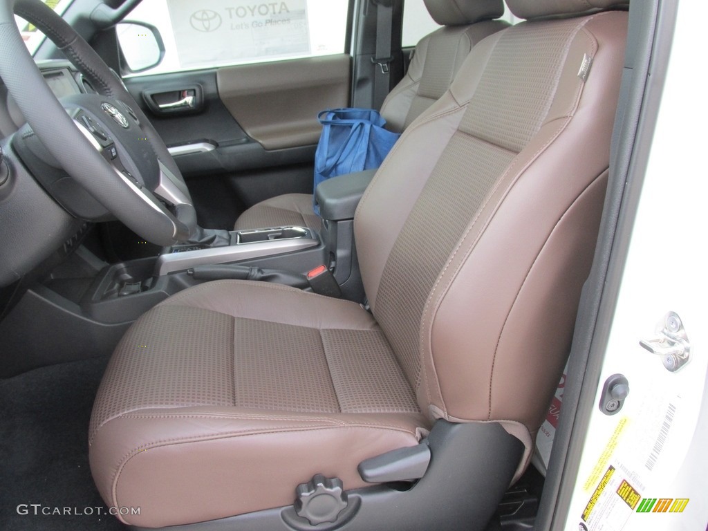 Limited Hickory Interior 2016 Toyota Tacoma Limited Double Cab 4x4 Photo #113259942