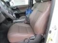 Front Seat of 2016 Tacoma Limited Double Cab 4x4