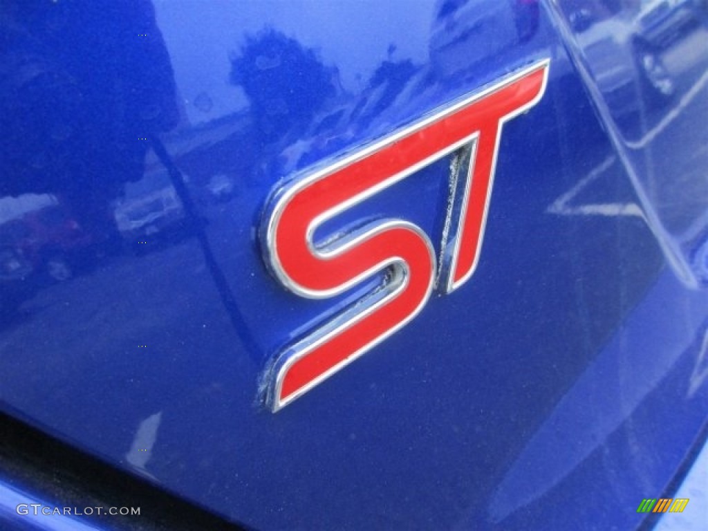 2015 Fiesta ST Hatchback - Perfomance Blue / ST Charcoal Black photo #5
