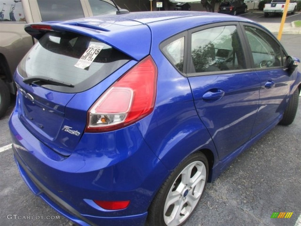 2015 Fiesta ST Hatchback - Perfomance Blue / ST Charcoal Black photo #7