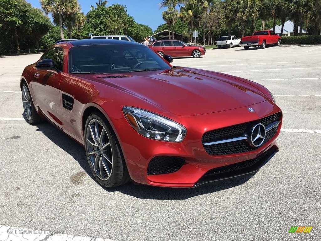 2016 AMG GT S Coupe - designo Cardinal Red / Porcelain/Black photo #2