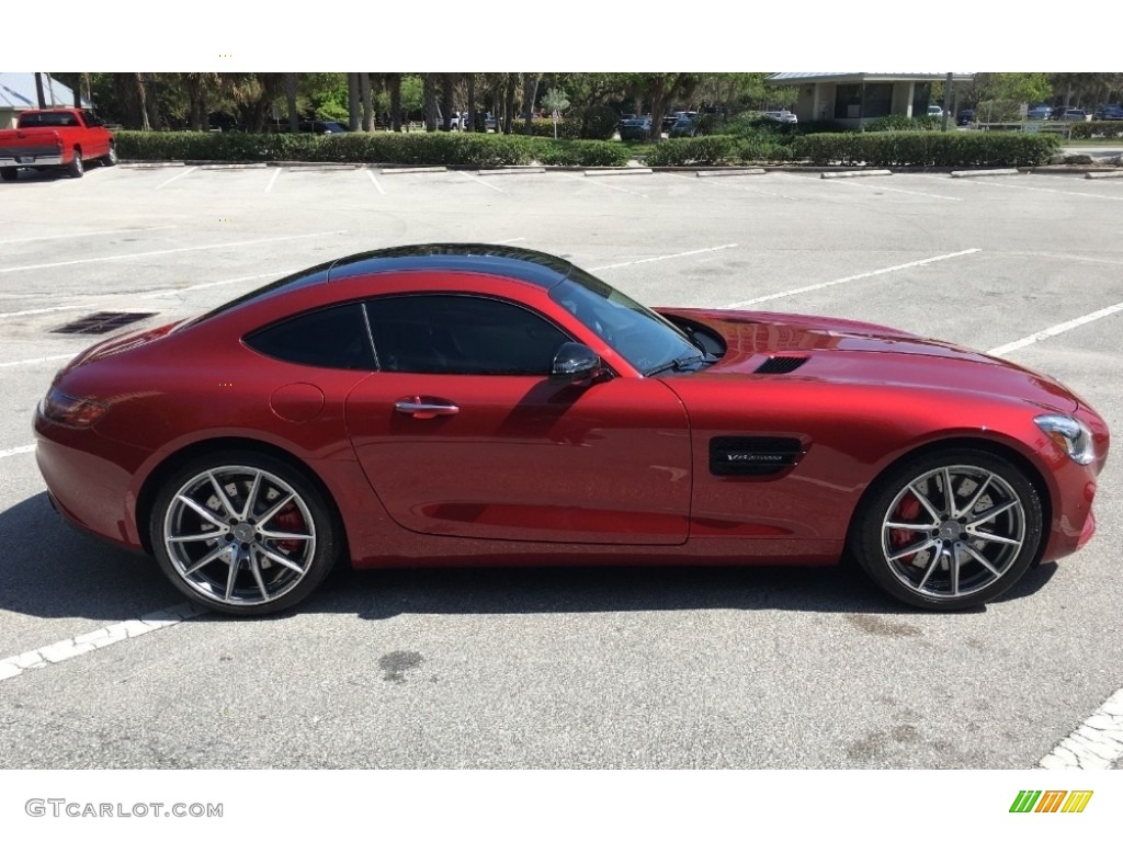 2016 AMG GT S Coupe - designo Cardinal Red / Porcelain/Black photo #5