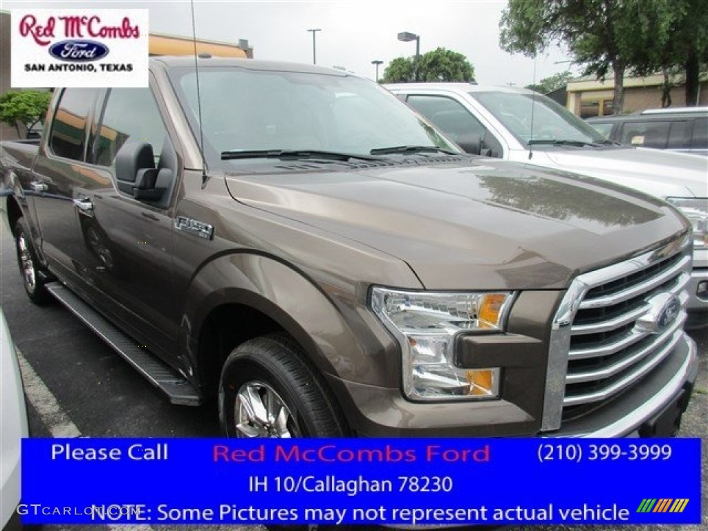 2016 F150 XLT SuperCrew - Caribou / Medium Earth Gray photo #1