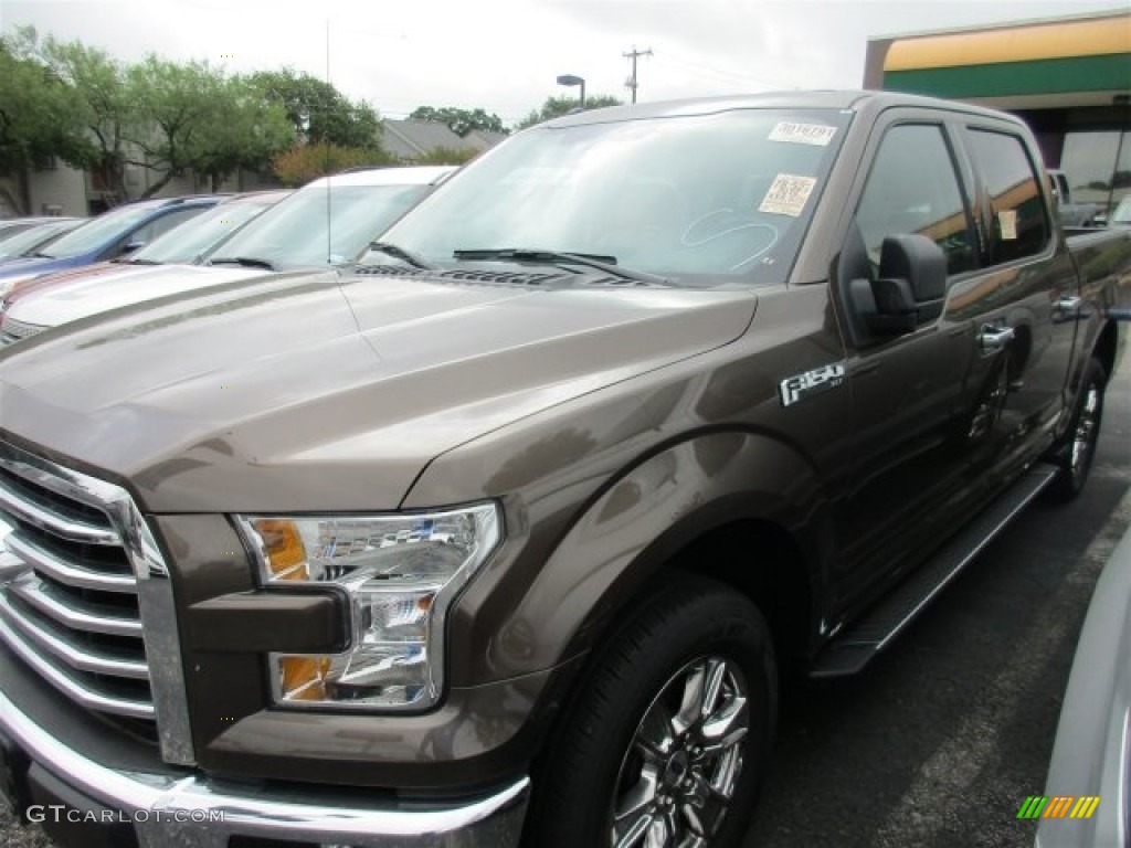 2016 F150 XLT SuperCrew - Caribou / Medium Earth Gray photo #2