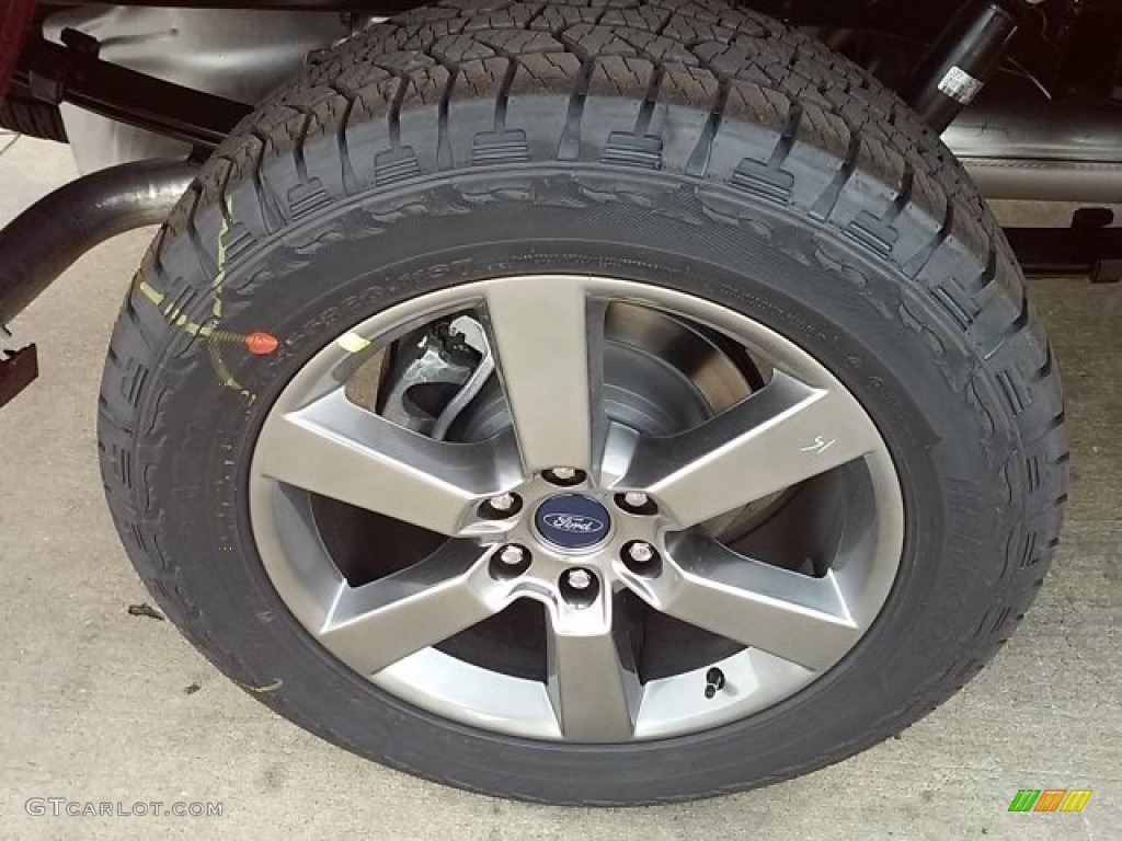 2016 F150 XLT SuperCrew 4x4 - Ruby Red / Black photo #5