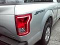 2016 Ingot Silver Ford F150 XL SuperCab  photo #12