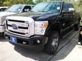 2016 Shadow Black Ford F350 Super Duty Platinum Crew Cab 4x4  photo #13