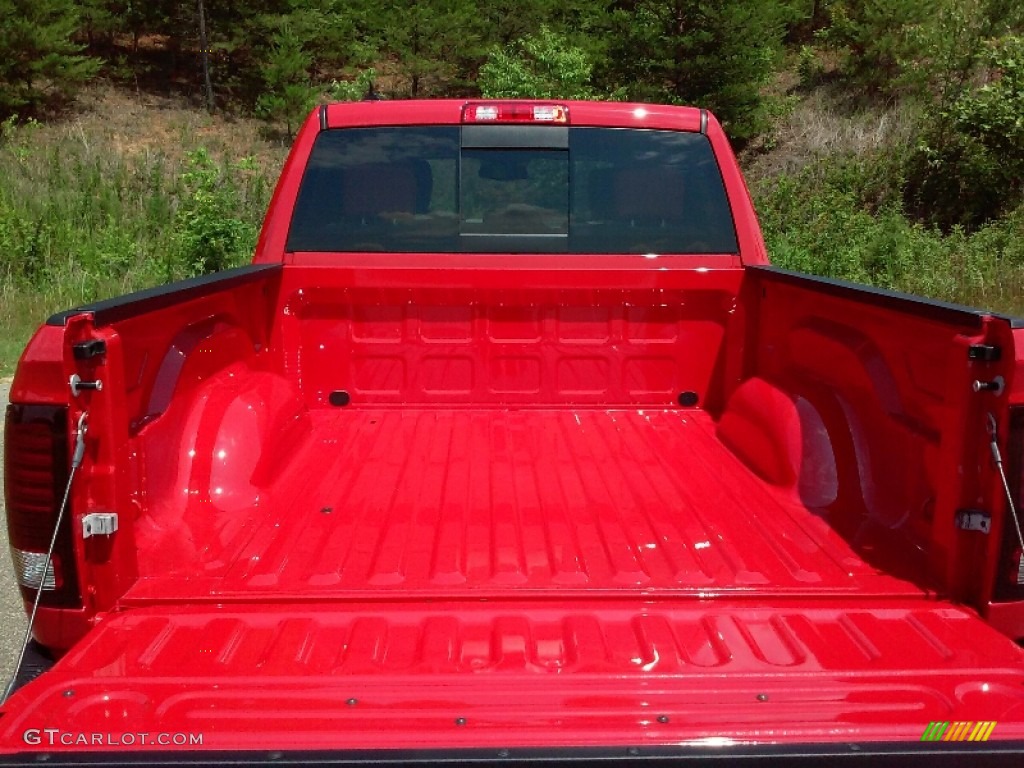 2016 1500 Rebel Crew Cab 4x4 - Flame Red / Rebel Theme Red/Black photo #11