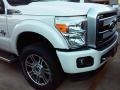 2016 White Platinum Metallic Ford F250 Super Duty Platinum Crew Cab 4x4  photo #3