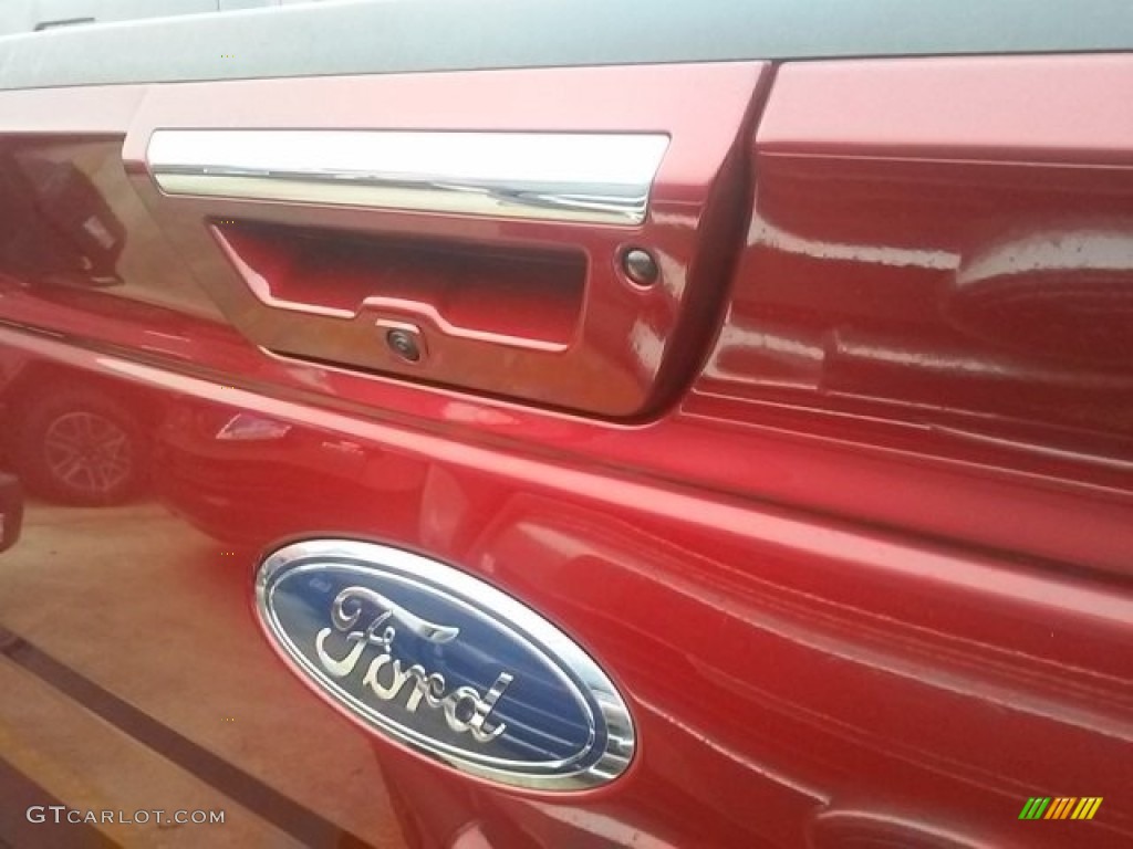 2016 F150 Lariat SuperCrew - Ruby Red / Medium Light Camel photo #2