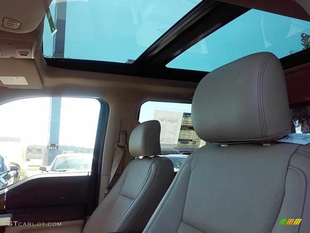 2016 F150 Lariat SuperCrew - Ruby Red / Medium Light Camel photo #9